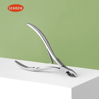 SEMBEM Rvs Cuticle Schaar Pro Cuticle Clipper Dode Huid Nipper Nail Cutter Manicure Pedicure Schaar Nail Gereedschap