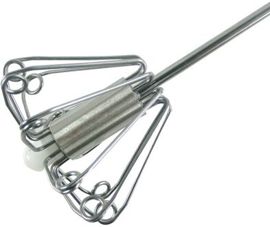 Semi Automatische Eiklopper 304 Roestvrij Staal Ei Garde Handleiding Hand Mixer Zelf Draaien Ei Stirrer Keuken Accessoires Egg Gereedschap