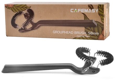 Semi-Automatische Koffiemachine Reinigingsborstel Afneembare Nylon Borstel Hoofd Cleaner Elleboog Anti-Brandwonden Duurzaam reeks