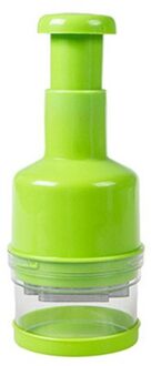 Semi-automatische Rvs Keuken Drukken Slicer Peeler Ui Chopper Snijden Apparaat Handleiding Radijs Cutter Keuken Tool Groen