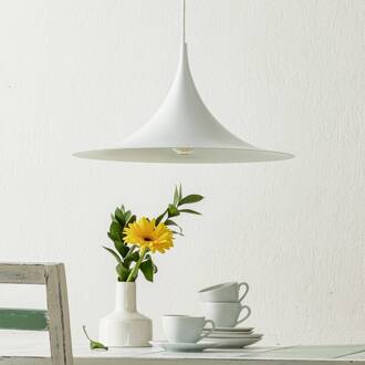 Semi Pendant Hanglamp Wit