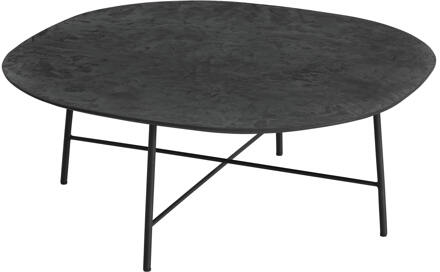 Semi Ronde Salontafel 'Soho' Betonlook, 90cm - 90 cm