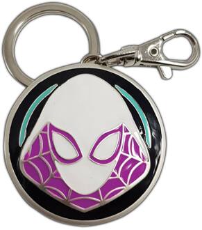 Semic Marvel Comics Metal Keychain Spider-Gwen Logo