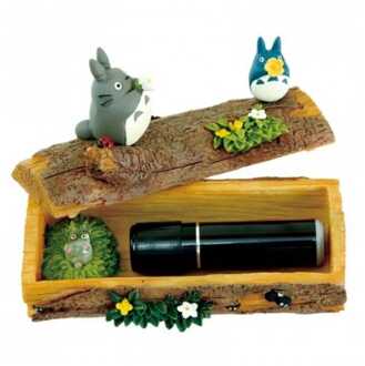 Semic My Neighbor Totoro Diorama / Storage Box Totoro Trumpet 8 cm