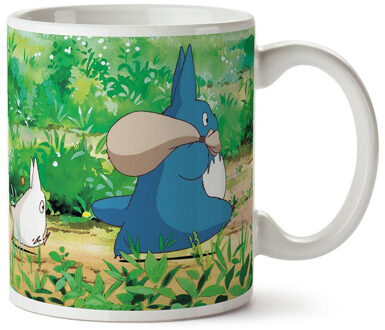 Semic Studio Ghibli Mug Totoro White and Blue
