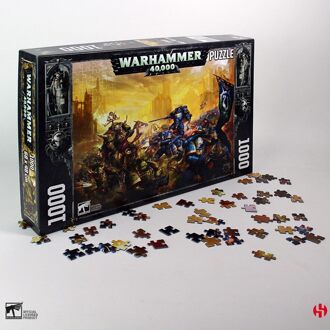 Semic WARHAMMER 40K - Gulliman vs Black Legion - Puzzle 1000P 48x68cm