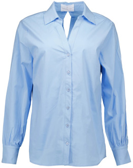 Semmy blouses blauw Aimée the Label , Blue , Dames - Xl,L,M,S,Xs