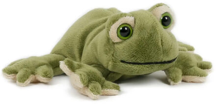 Semo Pluche kikker knuffel - 13 cm - speelgoed knuffels - kikkers