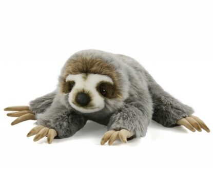 Semo Pluche knuffel luiaard liggend 30 cm