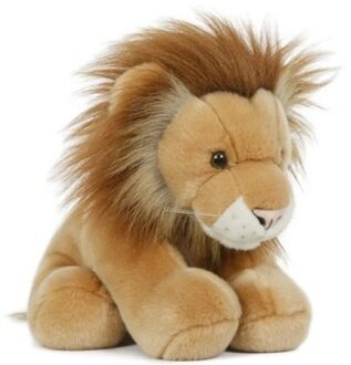 Semo Pluche leeuw knuffel 30 cm speelgoed Bruin