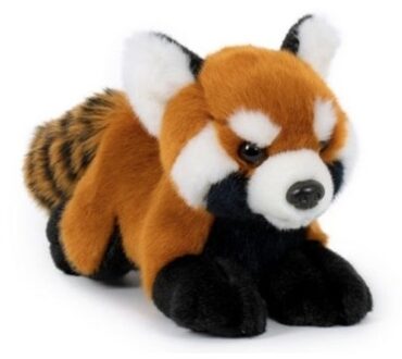 Semo Pluche rode panda knuffel - knuffel panda - 20 cm - Pandaberen knuffels
