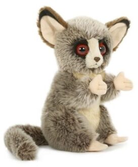 Semo Pluche spookdiertje knuffel - 18 cm - speelgoed knuffels