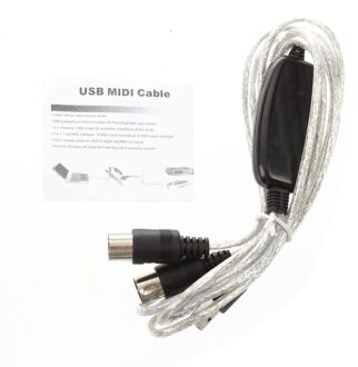 Semoic Usb In-Out Midi-Kabel Converter Pc Naar Music Keyboard Adapter Cord
