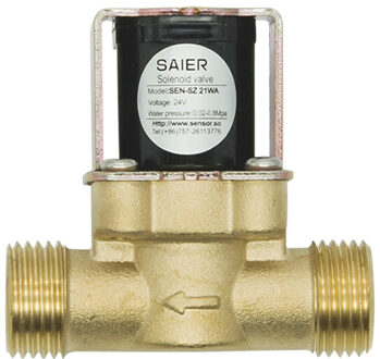 SEN-SZ21WA Fabriek Direct Bieden 24V Normaal Gesloten Boiler Elektrische Water Magneetventiel