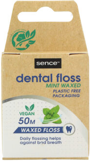 Sence Fresh Vegan Dental Floss 50m Fresh Mint wit