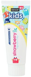 Sence Tandpasta Kids - 3-8 Jaar - Aardbei Smaak - 75 ML - Veganformule