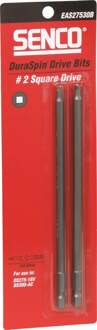 Senco Duraspin bits SQ2 - Square - 214mm. DS75 - blister a 2st. - EA0366TB