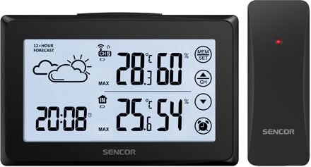 Sencor SWS 2850 Weerstation Zwart