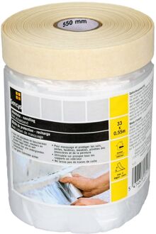 Sencys Afplaktape 55cmx33m + Afroller