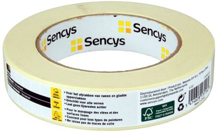 Sencys Afplaktape Universeel 50mx24mm