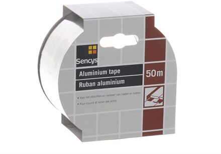 Sencys Aluminium Tape - 50m X 50mm