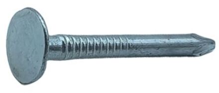Sencys Asfaltnagels Met Platte Kop Gegalvaniseerd 3x30mm - 30 Stuks
