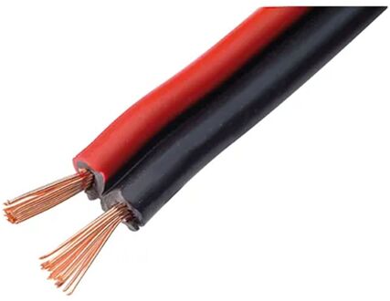 Sencys Audiokabel Hifi 2g0,75 Zwart-rood 5 M