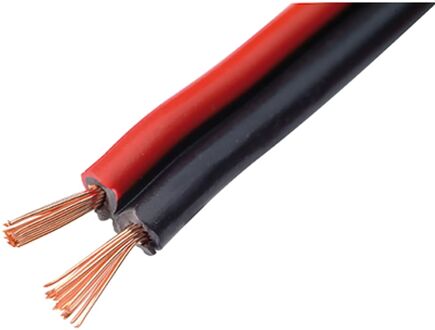 Sencys Audiokabel Hifi 2x1,5mm² Zwart - Rood 5m