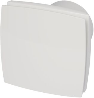 Sencys Badkamerventilator Deco Wit Ø100mm 12v Timer Vochtsensor Ce