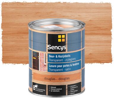 Sencys Beits Ramen En Deuren Semi-transparant Zijdeglans Douglas 0,75l