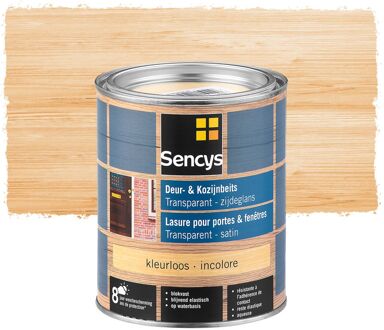 Sencys Beits Ramen En Deuren Semi-transparant Zijdeglans Kleurloos 0,75l