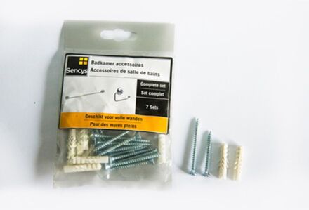 Sencys Bevestigingskit Voor Badkamers S011