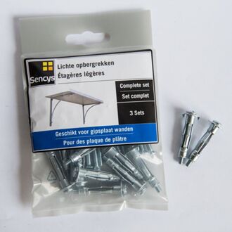 Sencys Bevestigingskit Voor Opbergrekken S019