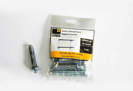 Sencys Bevestigingskit Voor Opbergrekken S022