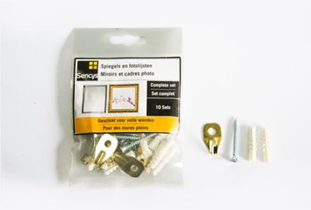 Sencys Bevestigingskit Voor Spiegels En Fotolijsten S003 10 St