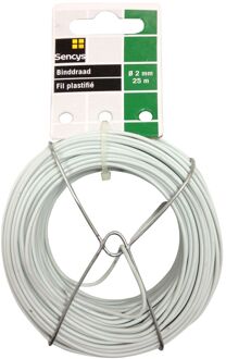 Sencys Binddraad Geplastificeerd Staal Ø2mmx25m
