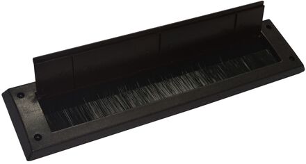 Sencys Brievenbusplaat - Abs - Bruin - 8x2x36cm