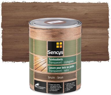 Sencys Buitenbeits Beits - Bruin - 5l
