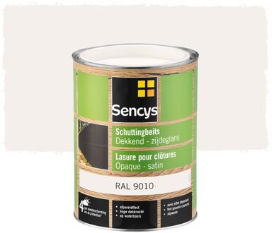 Sencys Buitenbeits - Ral9010 Zuiver Wit - 2,5l