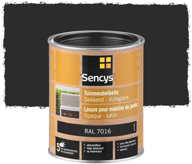 Sencys Buitenbeits Tuinmeubelbeits - Antracietgrijs - 750ml