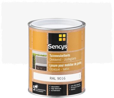 Sencys Buitenbeits - Verkeerswit Ral9016 - 750ml