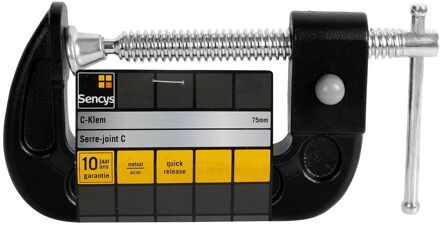 Sencys C-klem 75mm