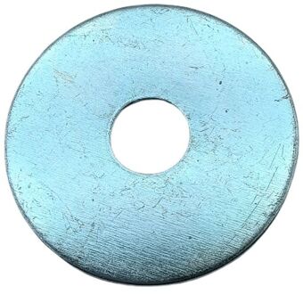 Sencys Carrosseriering - Verzinkt Staal - M6 - 30 Stuks