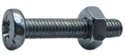 Sencys Cilinderkopbout - Staal - Gegalvaniseerd - M3x16 Mm