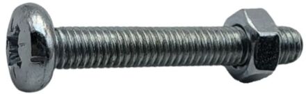 Sencys Cilinderkopbout - Staal - Gegalvaniseerd - M6x40 Mm