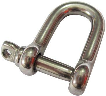 Sencys D-sluiting - Rvs - Diam. 6x12mm