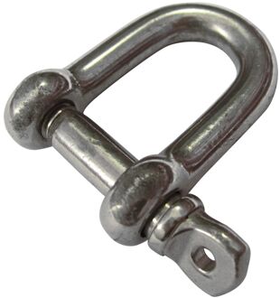 Sencys D-sluiting - Rvs - Diam. 8x18mm