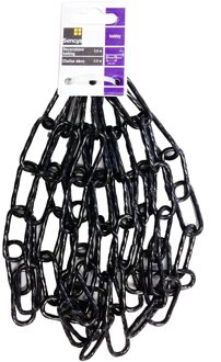 Sencys Decoratieve Ketting Gedraaid Zwart 4mm 2,5m