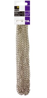 Sencys Decoratieve Ketting Nikkel 1,1mm 2,5m
