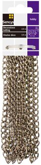 Sencys Decoratieve Ketting Staal Geel 2,5mmx2,5m